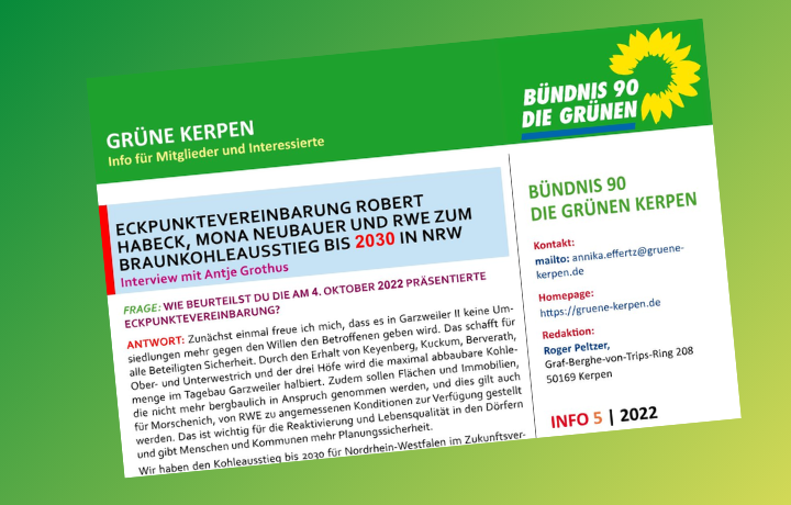 Mitgliederinfo 5 I 2022