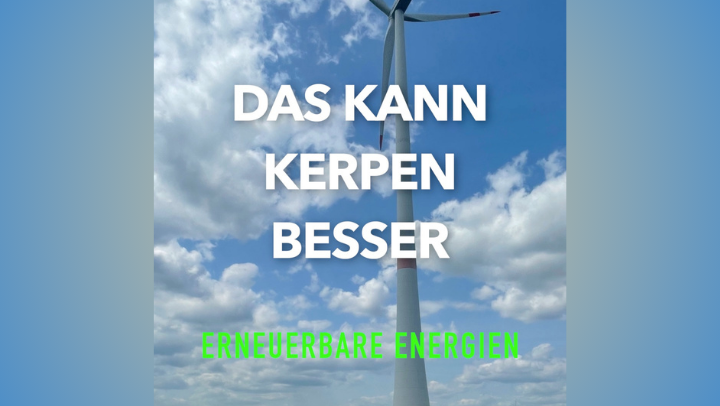 Das kann Kerpen besser: Erneuerbare Energien