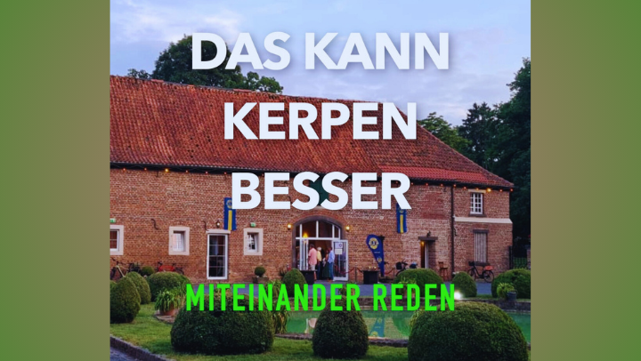 Das kann Kerpen besser: Miteinander reden