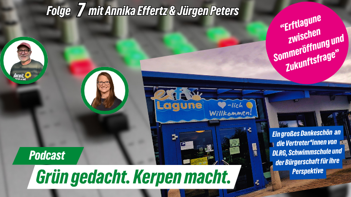 Grün gedacht. Kerpen macht. – Folge 7: Erftlagune zwischen Sommeröffnung und Zukunftsfrage