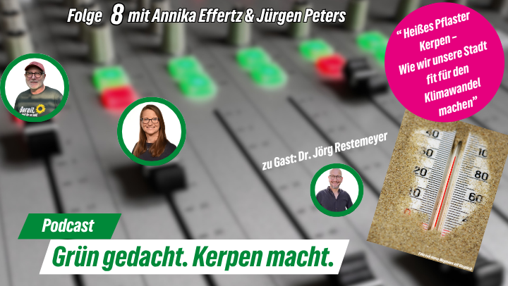 Grün gedacht. Kerpen macht. – Folge 8: Heißes Pflaster Kerpen – Wie wir unsere Stadt fit für den Klimawandel machen
