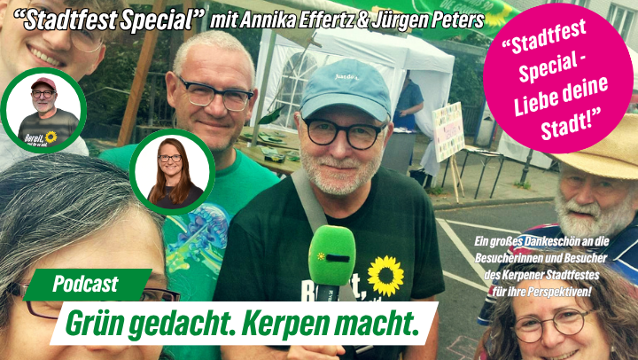 Grün gedacht. Kerpen macht. – Stadtfest Special – Liebe deine Stadt!